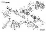 Bosch 3 603 A72 500 Psb 700-2 Re Percussion Drill 230 V / Eu Spare Parts